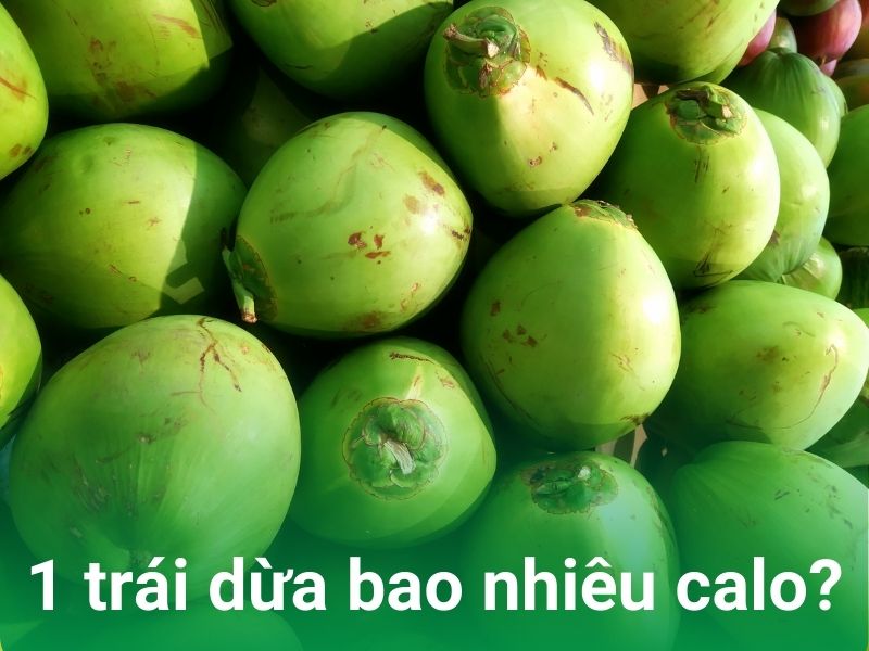 1 trai dua bao nhieu calo