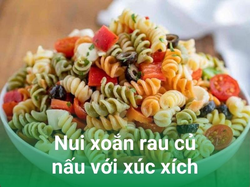 nui xoan nau cung xuc xich