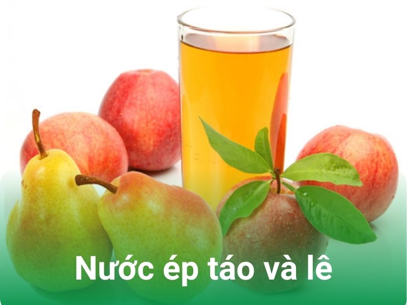 nuoc ep tao va le