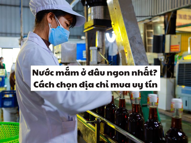 Nuoc mam o dau ngon nhat? Cach chon dia chi mua uy tin