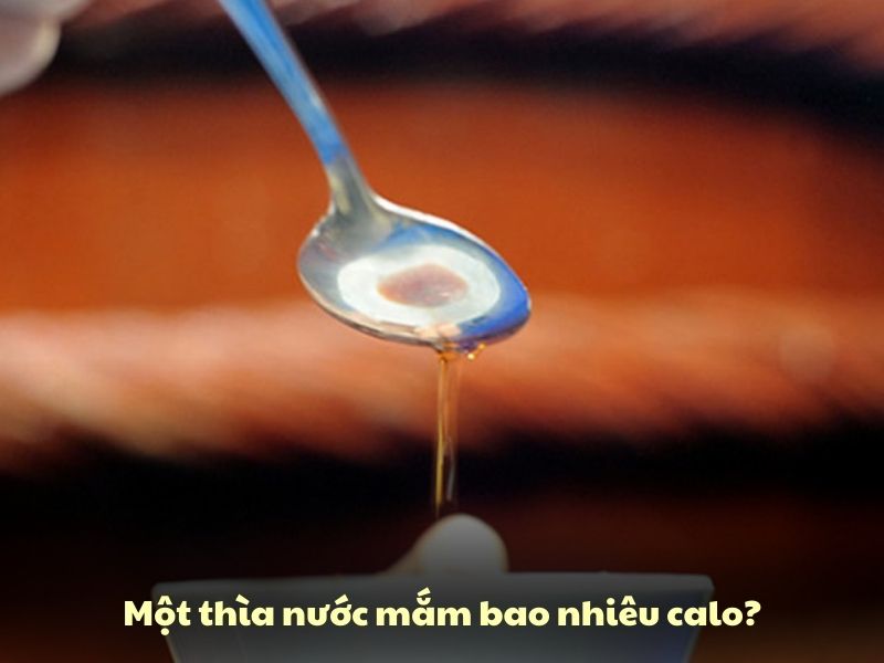 Mot thia nuoc mam bao nhieu calo