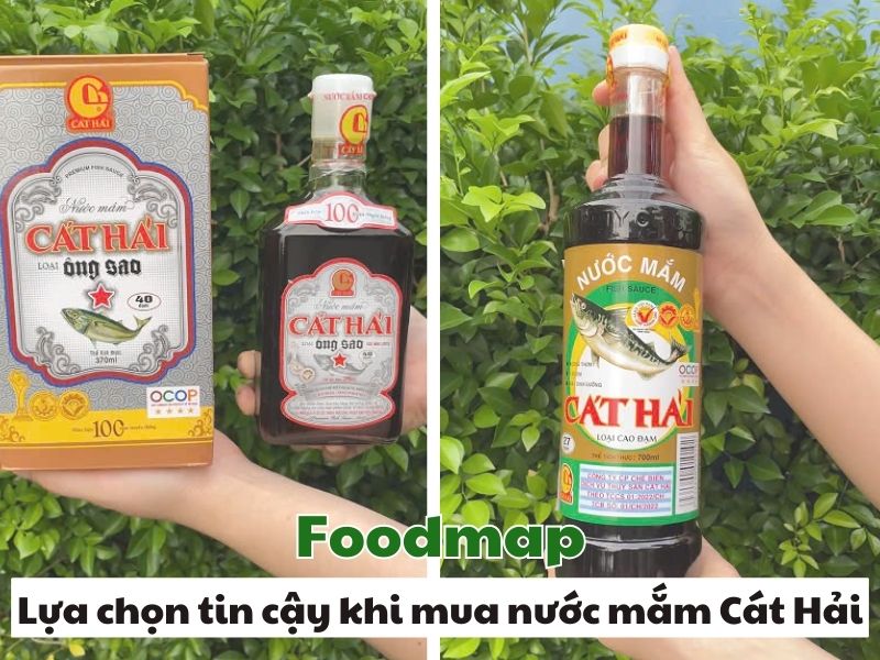 Foodmap - Lua cho tin cay khi mua nuoc mam Cat Hai