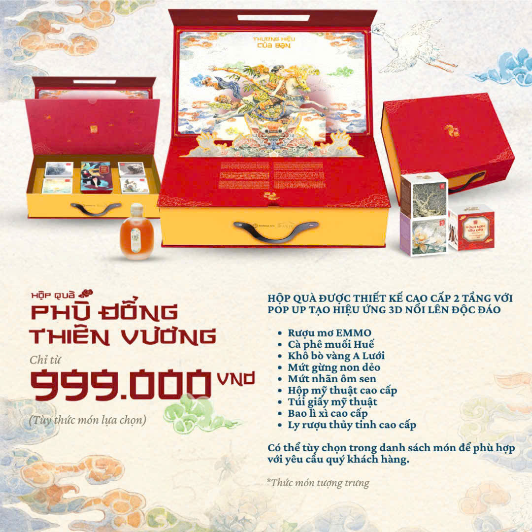 Hộp quà Phù Đổng Thiên Vương
